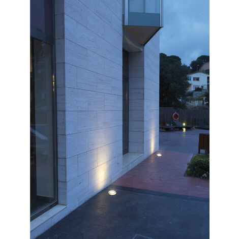 Encastrement mural / sol NAT-LED Round IP68 LED SMD 1.50W 180lm CRI80 3500K Acier inoxydable