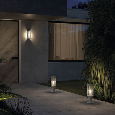 Borne LUG IP54 E27 18W 350mm Anthracite