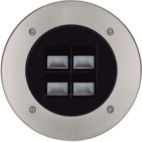 Encastré au sol MALVA Asymmetric IP67 LED COB 12W 1680lm(805lm) CRI80 3000K 25º Acier inoxydable (1/2)