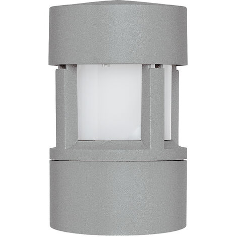 Borne MINI NICO IP65 E27 15W 208mm Gris (1/3)
