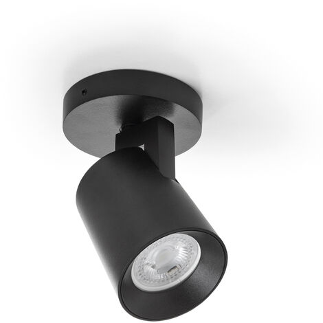 Projecteur surface tilt TEN GU10 7.50W Noir (1/4)