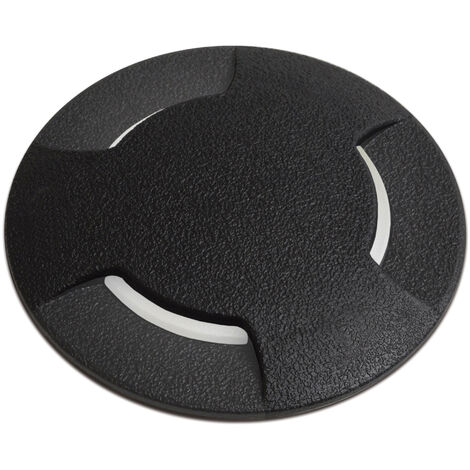 Sol encastré 3 d'émission BELGRADO-12 IP67 GX53 LED T2 3W 405lm/410lm/410lm CRI80 3000K/4000K/6500K Noir (1/2)