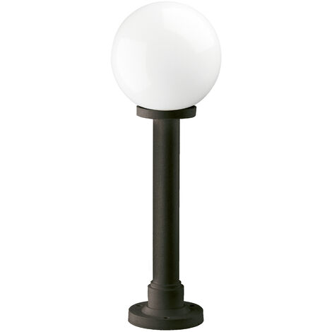Borne classique INDURA GLOBO IP55 E27 70W 750mm Noir