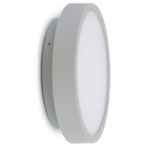 Applique BLERA ROUND IP54 LED SMD 15W 1500lm(868lm) CRI80 3000K 106º Gris (1/3)