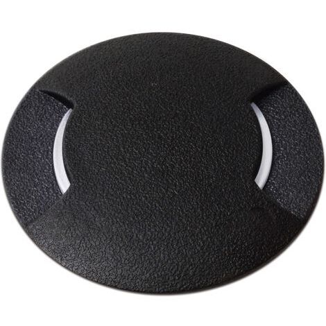 Sol Encastré 2 d'émission BELGRADO-12 IP67 GX53 LED T2 3W 405lm/410lm/410lm CRI80 3000K/4000K/6500K up-down Noir (1/3)