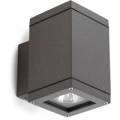 Applique SETH Medium Square IP65 GU10 50W Anthracite (1/3)