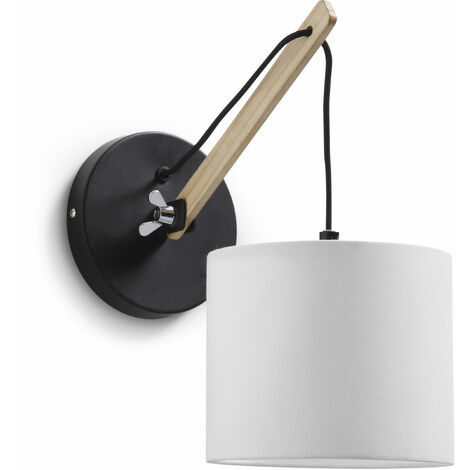 Applique tilt BRITTA E27 42W Noir (1/3)