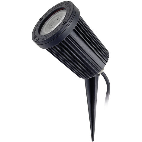 Projecteur avec piquet
tilt TIR IP66 GU10 LED Bulb 5W 345lm CRI80 3000K 36º Noir (1/3)