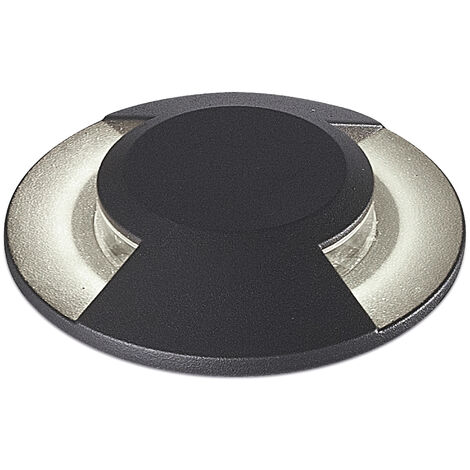 Sol Encastré 2 d'émission MARTINA IP67 LED SMD 7W 700lm(135lm) CRI80 3000K 99º up-down Anthracite (1/2)