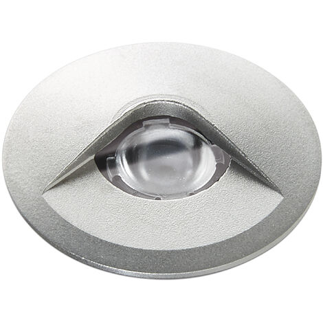 Sol encastré 1 d'émission PUSSA IP67 LED SMD 1W 98lm CRI90 3000K Gris (1/2)
