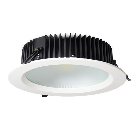 Plafonnier encastré PANDORA IP44 Dali,Push LED COB 21W 1780lm CRI85 3000K 86º Blanc (1/3)