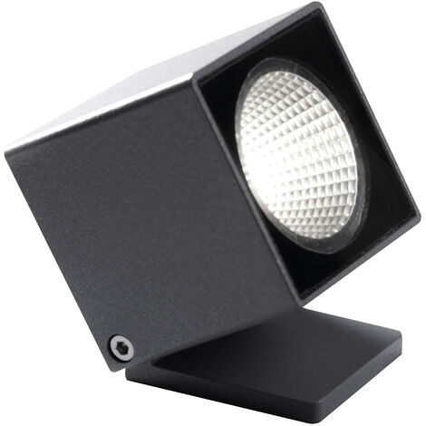 Projecteurs / Projecteur  base/ piquet tilt DADO IP66 Corte de fase L,C LED COB AC 7W 700lm(490lm) CRI80 4000K 20º Anthracite (1/5)