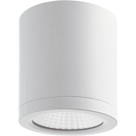 Montage en surface BUIS IP54 LED COB 24W 2320lm CRI80 3000K 50º Gris (1/4)
