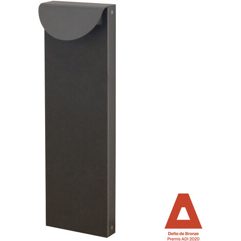Borne DION IP65 LED SMD 8.50W 1500lm(558lm) CRI80 3000K 120º 600mm Neolith Nero Zimbabwe (1/5)