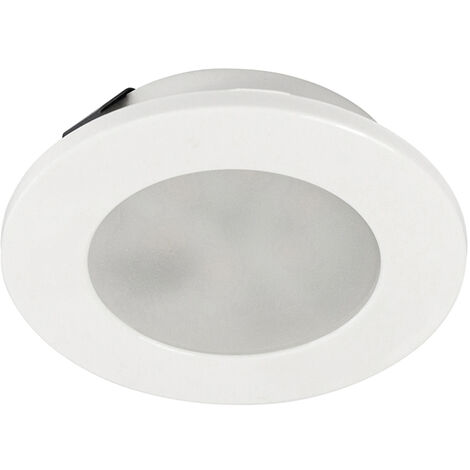 Plafonnier encastré IBIZA IP44 LED SMD 3.20W 290lm CRI80 3000K 110º Blanc (1/3)