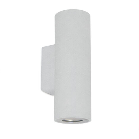 Applique STONE Round IP65 GU10 2x12W up-down Concrete blanco (1/5)