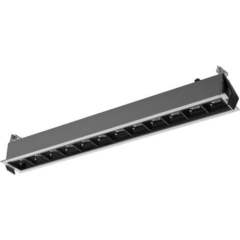 Plafonnier encastré SIGMA Dali LED SMD 25W 2655lm CRI80 4000K 48º Gris (1/5)