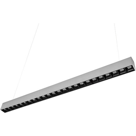 Suspension SIGMA Dali LED SMD 57W 6050lm CRI80 4000K 48º Gris (1/4)