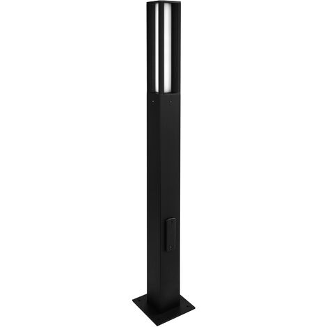 Colonne AURA IP65 LED SMD 34W 5000lm(2340lm) CRI80 3000K 120º 2000mm Noir (1/2)