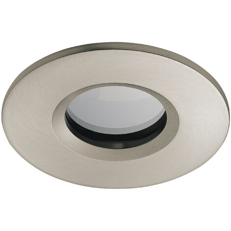 Plafonnier encastré PALMA Fixed Round IP65 GU5.3 50W Chromé mat (1/3)