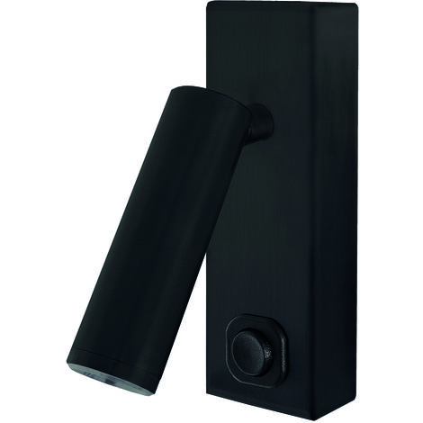 Applique lecteur tilt TOSCANA LED SMD 3W 200lm(200lm) CRI80 3000K Noir (1/3)