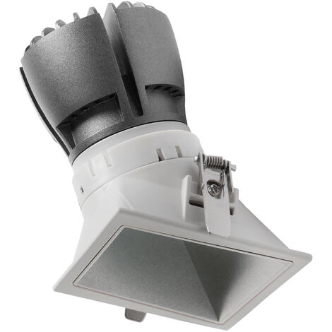 Plafonnier encastré NOK3 LED COB 7W 675lm CRI80 3000K 40º - Blanc (1/2)