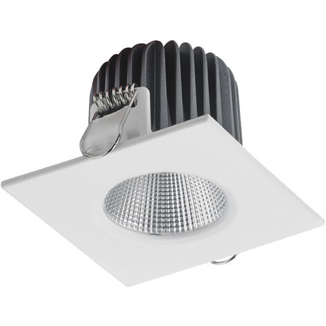 Plafonnier encastré NIX IP44 Dali LED COB 8W 680lm CRI85 3000K 40º Blanc (1/3)