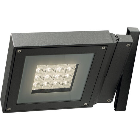 Projecteur surface tilt TINA IP65 LED SMD 26W 3300lm(2830lm) CRI90 3000K 8º Anthracite (1/2)