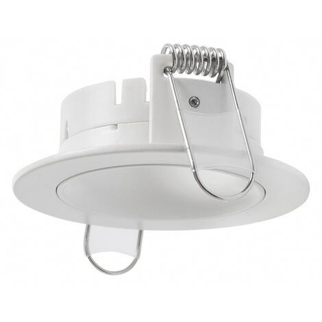 Plafonnier encastré NOK1 Fixed Round Blanc Blanc (1/2)
