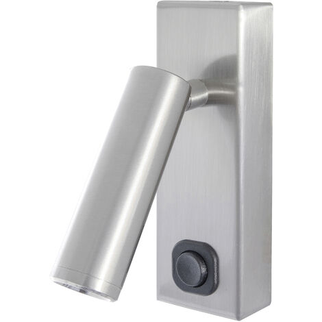 Applique lecteur tilt TOSCANA LED SMD 3W 200lm(200lm) CRI80 3000K Nickel satin (1/3)