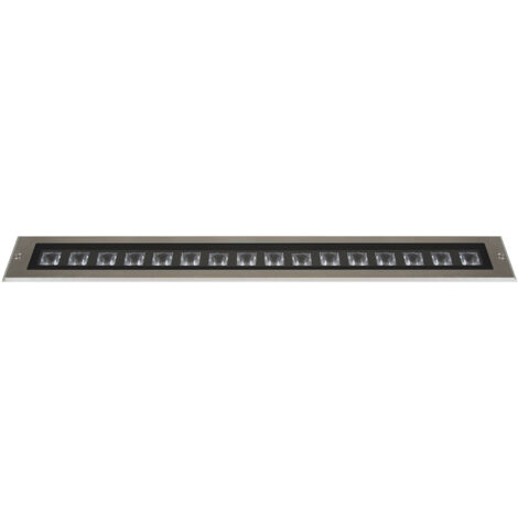 Encastré au sol WALK IP67 DMX LED SMD RGBW 24W 3300lm(2840lm) CRI80 24º Acier inoxydable (1/4)