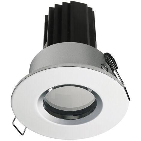 Plafonnier encastré PALMA Fixed Round IP65 Corte de fase L,C LED COB 4.70W 680lm(467lm) CRI90 3000K 50º Chromé (1/2)