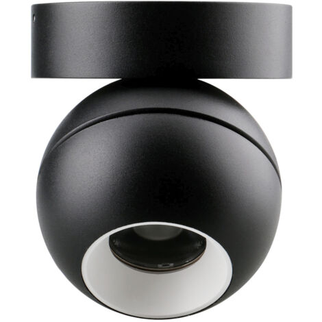 Montage en surface tilt UKU4 Corte de fase L,C LED COB 7W 881lm(764lm)/913lm(754lm)/954lm(817lm) CRI90 2700K/3000K/4000K 36º Noir Blanc (1/4)