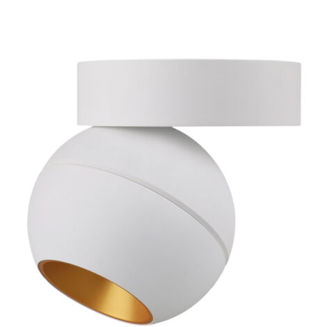 Montage en surface tilt UKU4 Corte de fase L,C LED COB 7W 881lm(687lm)/913lm(718lm)/954lm(740lm) CRI90 2700K/3000K/4000K 24º Blanc Or (1/4)