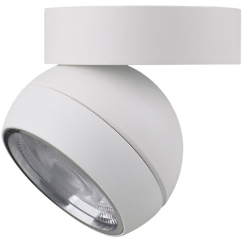 Montage en surface tilt UKU4 Corte de fase L,C LED COB 7W 881lm(781lm)/913lm(776lm)/954lm(825lm) CRI90 2700K/3000K/4000K 36º Blanc (1/4)
