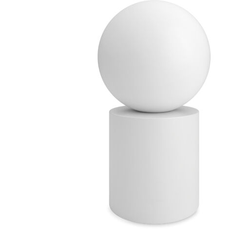 Luminaire de sol et de table GEOMETRICAL Cylindrical G9 5W Blanc (1/4)
