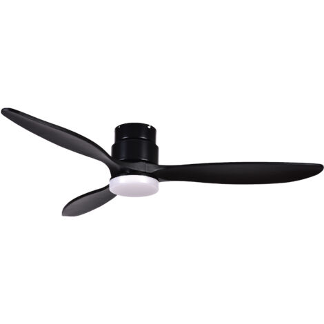 Ventilateur MISTRAL DC 35W LED SMD 24W 2212lm(1420lm)/2300lm(1480lm)/2360lm(1500lm) CRI80 2700K/3000K/4000K Noir Noir (1/3)