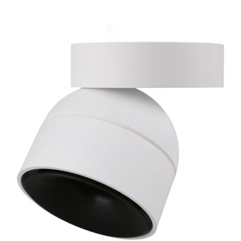 Montage en surface tilt UKU4 Corte de fase L,C LED COB 7W 881lm(728lm)/913lm(712lm)/954lm(759lm) CRI90 2700K/3000K/4000K 36º Blanc Noir (1/4)