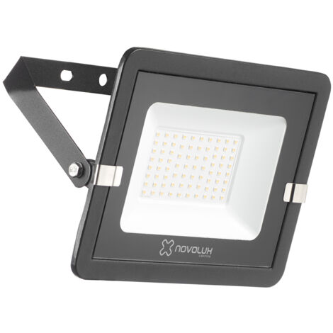 Projecteur surface tilt KERO IP65 LED SMD AC 50W 5535lm(4890lm) CRI70 6500K 120º Noir (1/3)