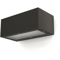 Applique ISORA IP65 E27 20W Anthracite