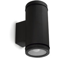 Applique TRAMUNTANA IP65 E27 2x20W up-down Noir