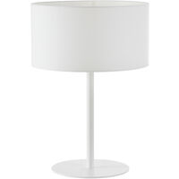 Lampe à poser AMSTERDAM E27 40W Blanc