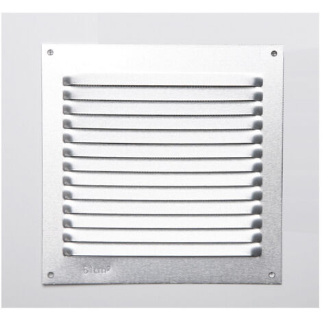 Grille Sans Bord En Aluminium 0.6 Naturel 150x150mm (1/3)