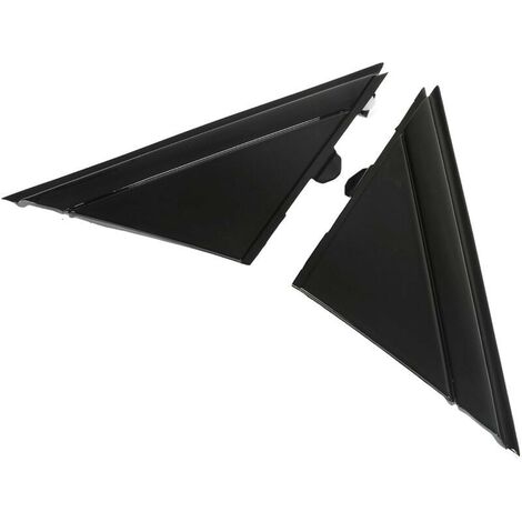 Drapeaux Rétroviseur FIAT 500 - 2 Pièces Triangle ABS - Compatible 2012-2017 - Modèles Conducteur Et Passager