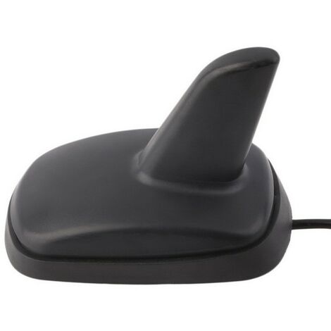 Aileron Requin Décoration Antenne Toit Voiture - ABS Noir, Pour Modèles 2016-2018 | Accessoire Tuning, Look Sportif