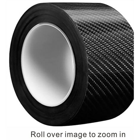 Film Protecteur Bord De Porte Voiture En Fibre De Carbone 5D - 5cm X 10m, Anti-rayures Universel