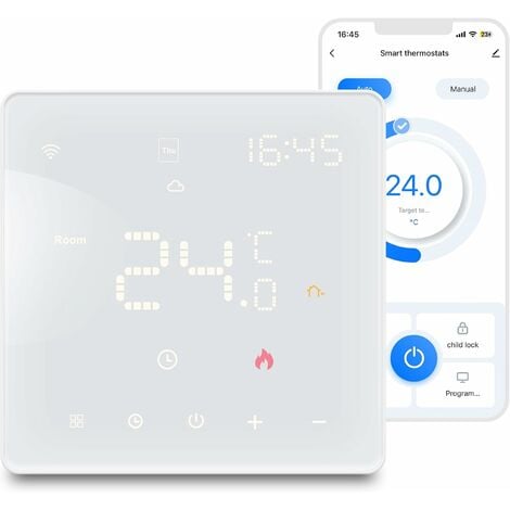 HOSMART® Programmateur connecté - Thermostat pour radiateur