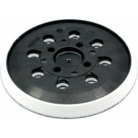 Plateau de ponçage pour Bosch (Ø 125 mm, dureté moyenne avec système accessoires pour ponceuse excentrique PEX 300/400 AE / 4000 AE / Advanced Orbit 18-DPZO