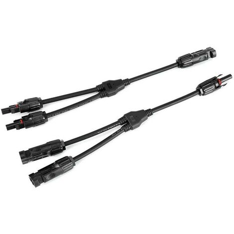 1 paire de connecteurs de type Y câble solaire PV câble de panneau