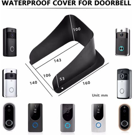 Couvercle étanche Pour Sonnette Ou Prise Extérieure – Acier Inoxydable, Diamètre 125 Mm, Protection Pluie Et Poussière